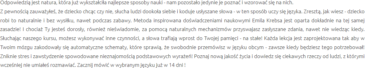 Efektywna Metoda Nauki Nowy Dwór Mazowiecki